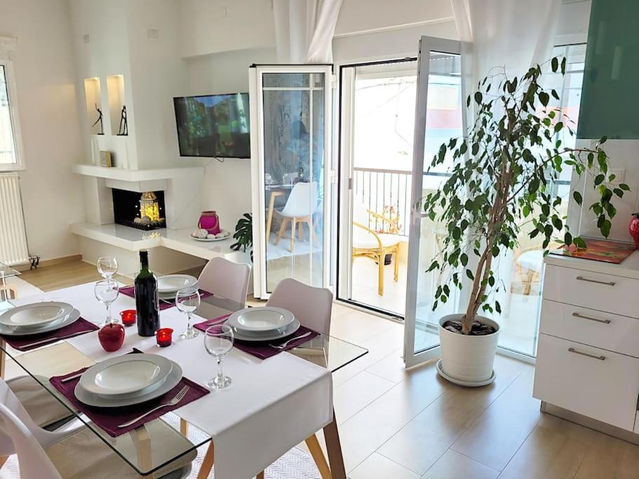 Orchid Apartments Thérmi Rum bild